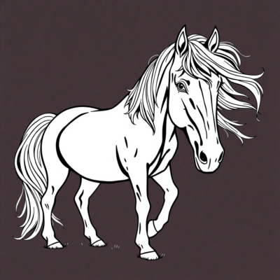 Horse Coloring Pages to Print