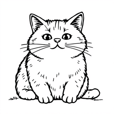 Pusheen Cats Coloring Pages