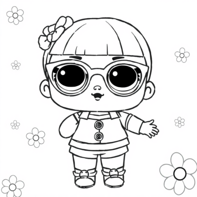 Giggles & LOLs: Fun Kids Coloring Book