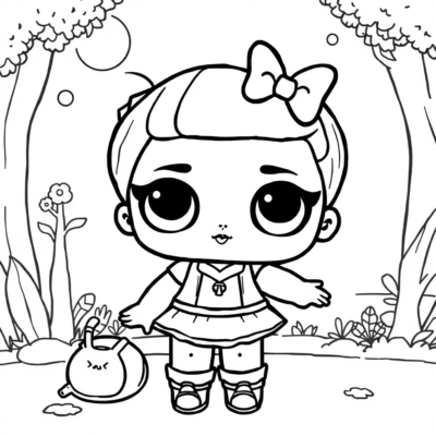 Coloring Book: LOL Coloring Pages