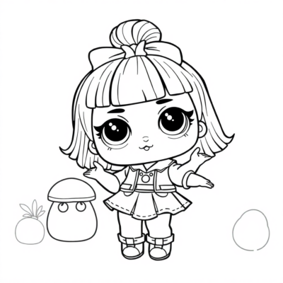 Coloring Book: LOL Coloring Pages Games