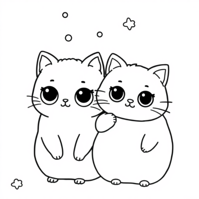 LOL and Pusheen Coloring Pages