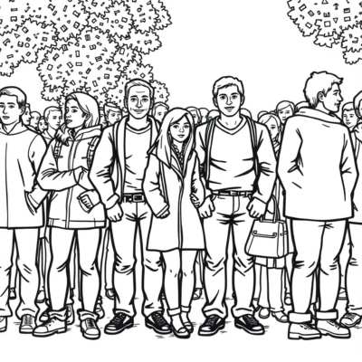 Coloring Pages: People