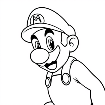 Mario Coloring Pages