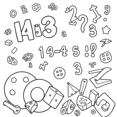 Mathematical Coloring Books