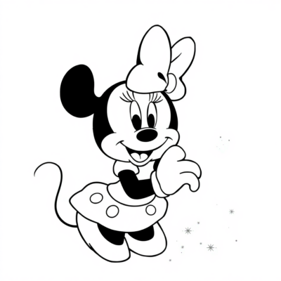 Minnie Mouse Coloring Fun for Kids