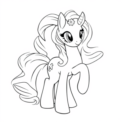 My Little Pony Coloring Book Princess Cadance