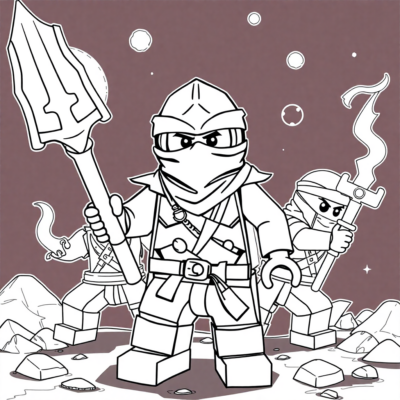 Ninjago Coloring Pages