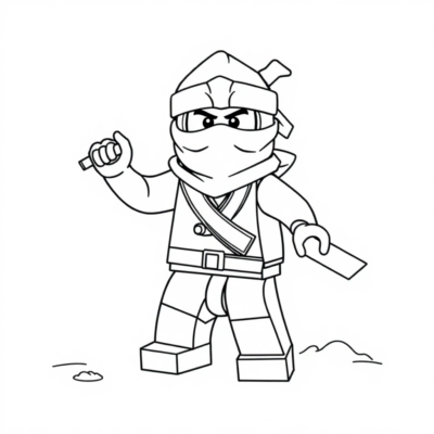 Coloring Book: Ninjago Coloring Pages