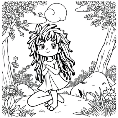 Coloring Book: Stress-Relieving Coloring Pages for Kids