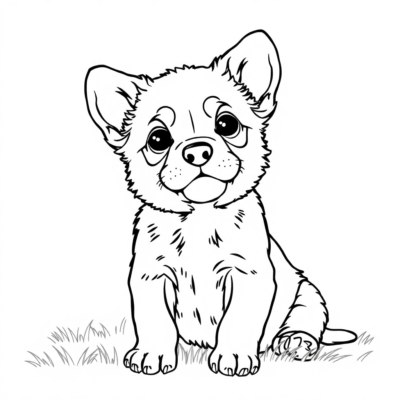 Puppy Playtime Coloring Adventures