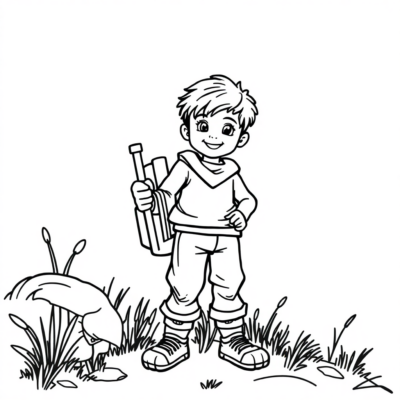 Coloring Book: Color by Numbers for Kids