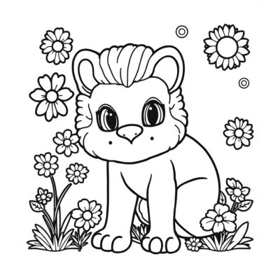 Number Coloring Pages for Kids