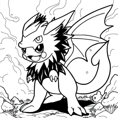 Legendary Pokemon Coloring Pages