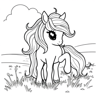 Pony Coloring Pages