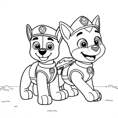 Paw Patrol Coloring Pages