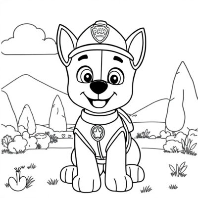 Coloring Book: Paw Patrol Coloring Pages