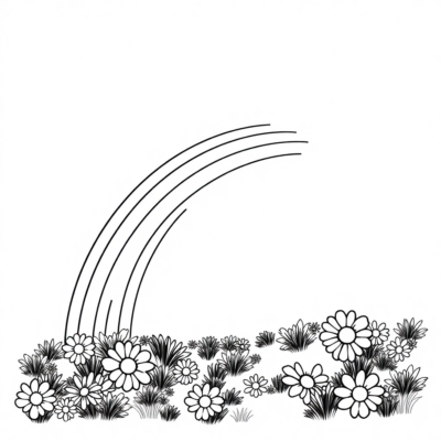 Rainbow Palette Coloring Fun for Kids