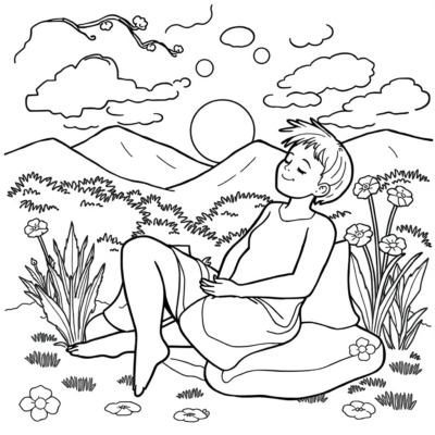 Coloring Book: Relaxation Coloring Pages for Kids
