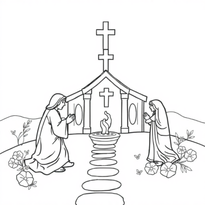 Religious Coloring Pages