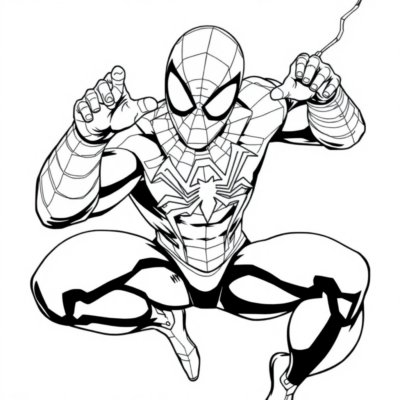 Spider-Man Coloring Pages