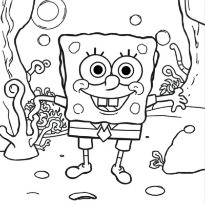 SpongeBob Coloring Pages