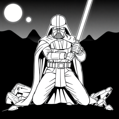 Coloring Book: Star Wars Coloring Pages