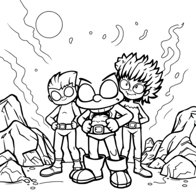 SuperZings: Mighty Coloring Quest Vol. 7