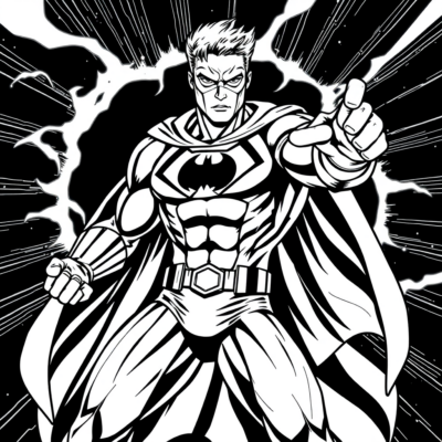 Heroes & Capes: Kid’s Super Coloring Fun