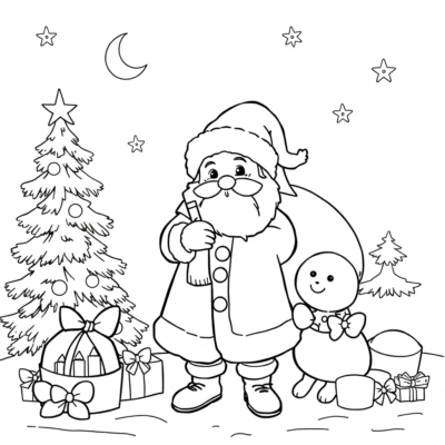 Coloring Book: Holiday Coloring Pages