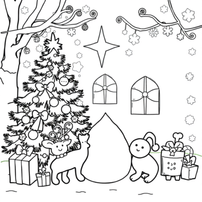 Festive Christmas Coloring Fun for Kids