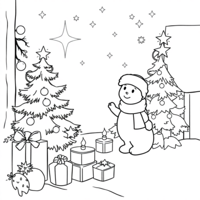 Christmas Coloring Pages for Kids