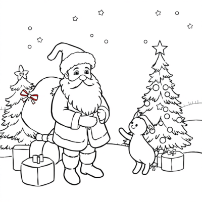 Holiday Fun: Christmas Coloring Pages for Kids