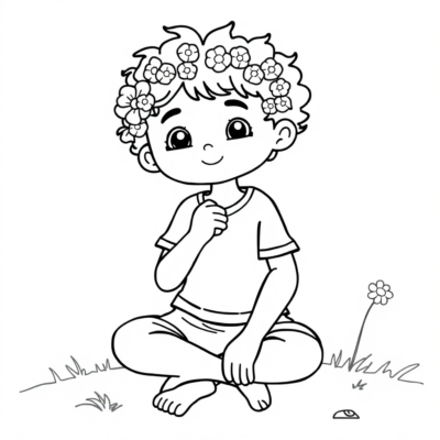 Coloring Book: Therapeutic Coloring Pages for Children to Print