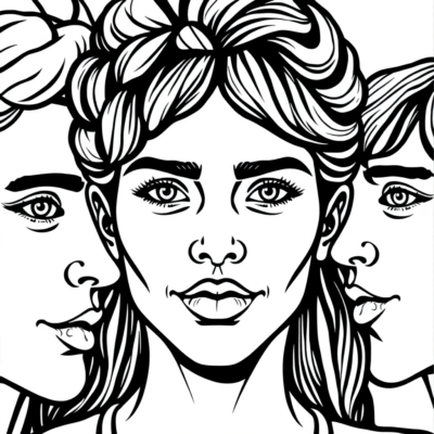 Coloring Pages Faces