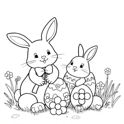 Easter Coloring Pages for Kids to Print