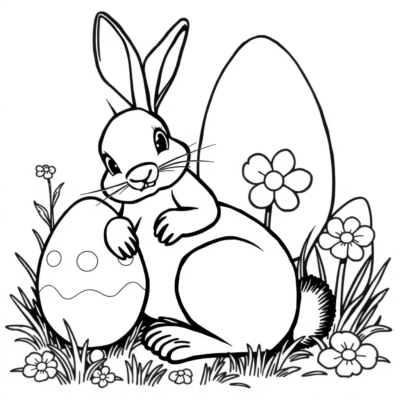 Easter Coloring Pages: Printable Easter Coloring Sheets