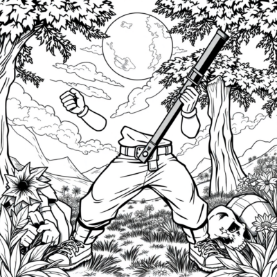 Coloring Book: coloring pages from games