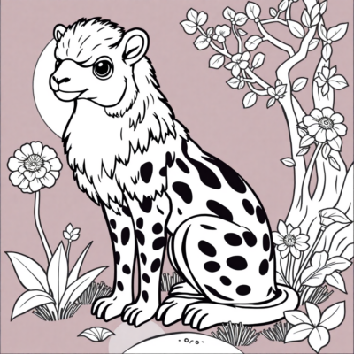 Wildlife Fun: Cute Animal Coloring Pages