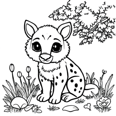 Wildlife Coloring Fun: Cute Animal Pages for Kids