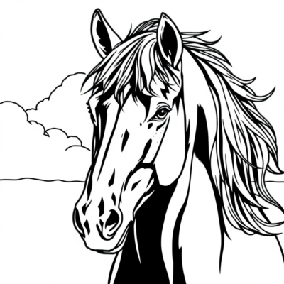 Magical Horses Coloring Fun for Kids