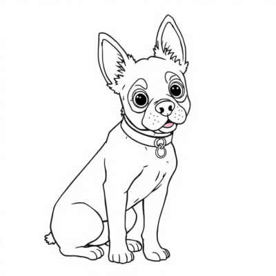 Cosmic Dog Coloring Book