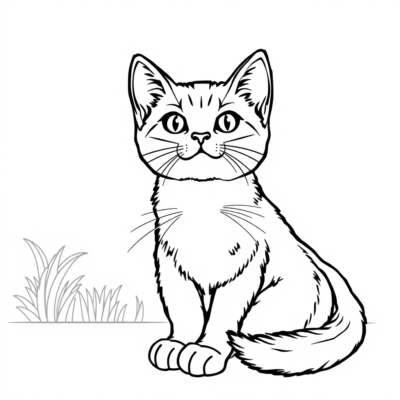 Cats Coloring Pages to Print