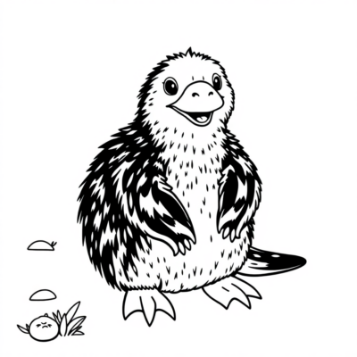 Coloring Book: Mole Coloring Book for Kids