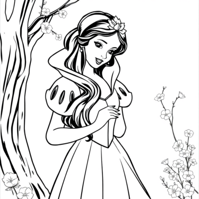 Enchanted Princess Coloring Quest