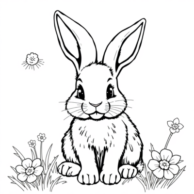 Bunny Fun Coloring Adventure