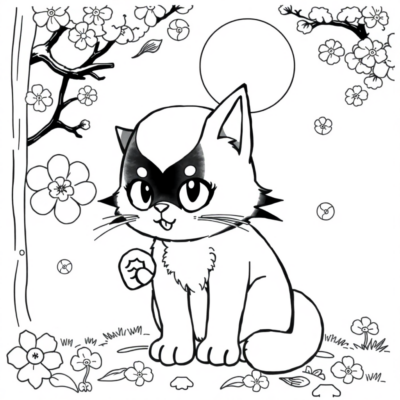 Kuromi Coloring Book to Print