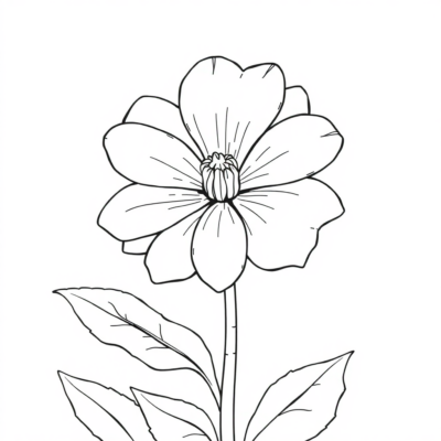 Petal Pals: A Floral Coloring Quest