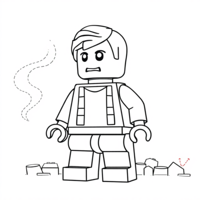Lego Coloring Book