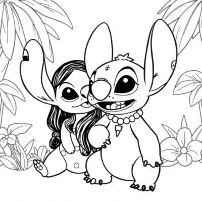 Lilo & Stitch Adventure Coloring Fun